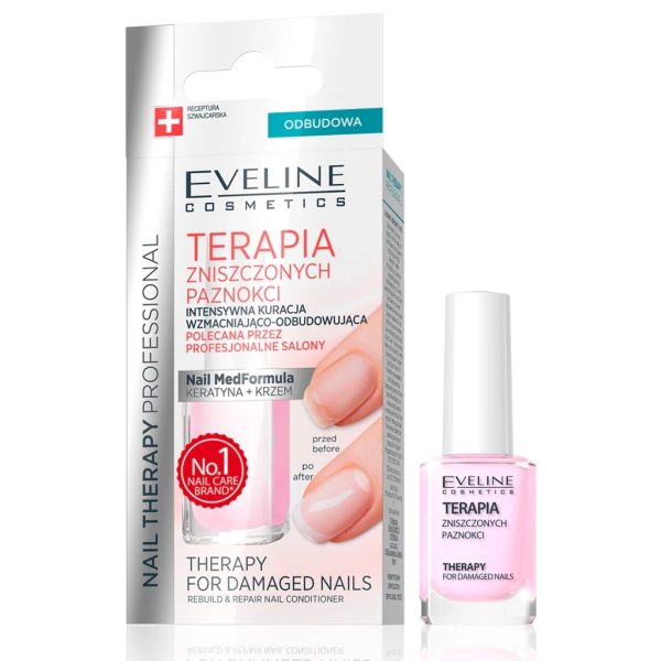 لاک بهبود رشد ناخن Eveline Maximum Nails Growth | تقویت‌کننده و استحکام‌بخش
