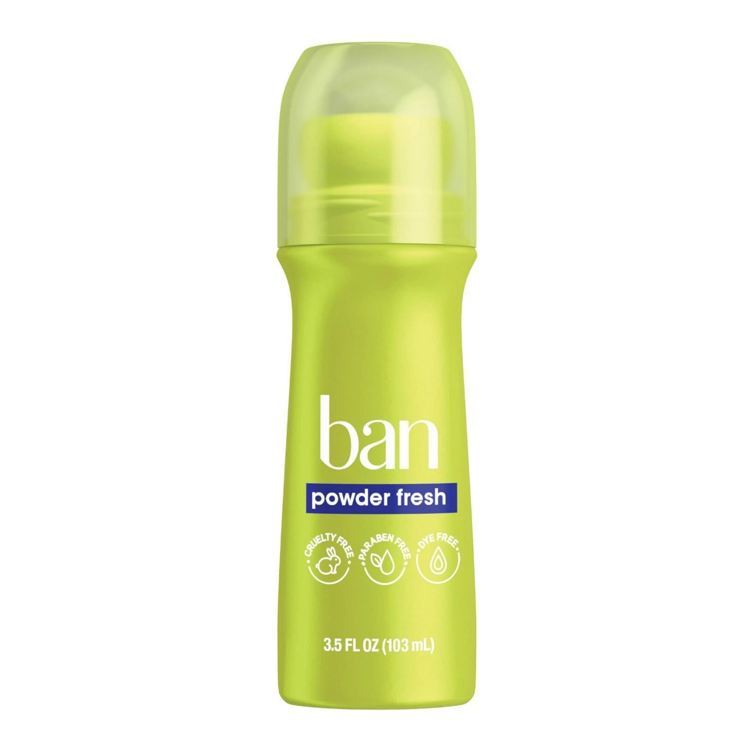 رولآن ضد تعریق نامرئی پودری تازه بن (Ban Powder Fresh Invisible Roll-On) – حجم ۱۰۳ میلیلیتر