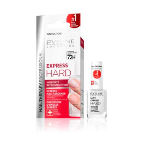 سرم سختکننده فوری و ترمیمکننده ناخن ایولاین مدل Express Hard – حجم ۱۲ میلیلیتر