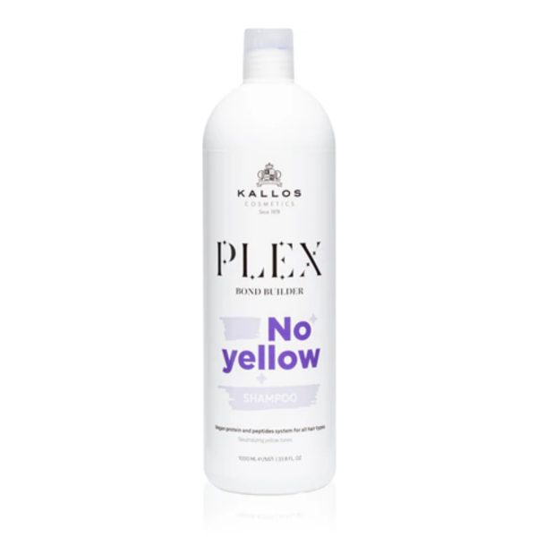 شامپو خنثیکننده زردی و ترمیمکننده مو کالوس مدل Plex Bond Builder No Yellow – حجم ۵۰۰ میلیلیتر