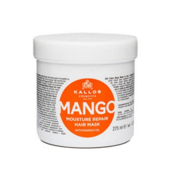 Kallos Mango Hair Mask حاوی روغن انبه حجم ۲۷۵ میل | ماسک مو تغذیهکننده و آبرسان