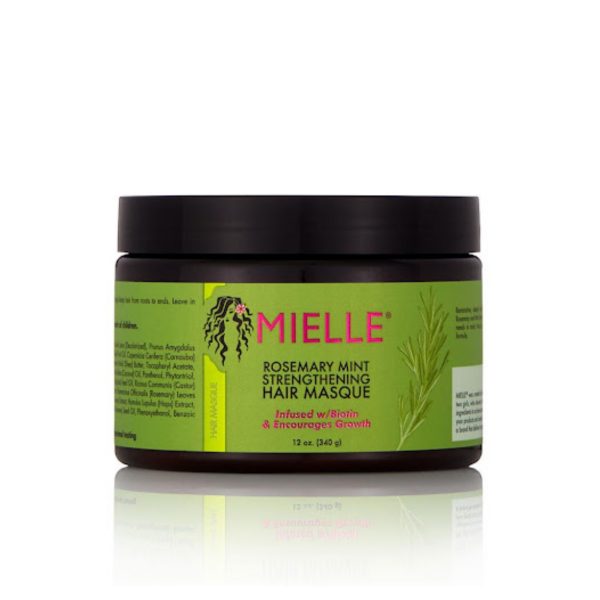 ماسک مو تقویتکننده و آبرسان مو میله با رزماری و نعنا (Mielle Rosemary Mint Strengthening Hair Mask) – حجم ۳۴۰ گرم