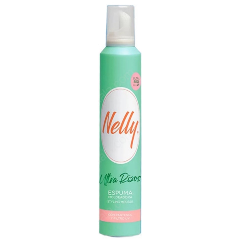 Nelly Ultra Rizos Styling Mousse؛ موس حالتدهنده موهای فر و موجدار نلی ۳۰۰ میل