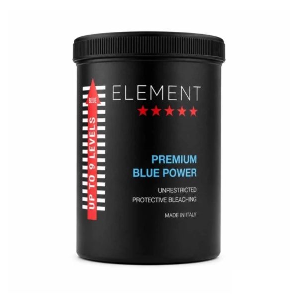 پودر دکلره آبی المنت مدل Premium Blue Power – وزن ۱۰۰۰ گرم