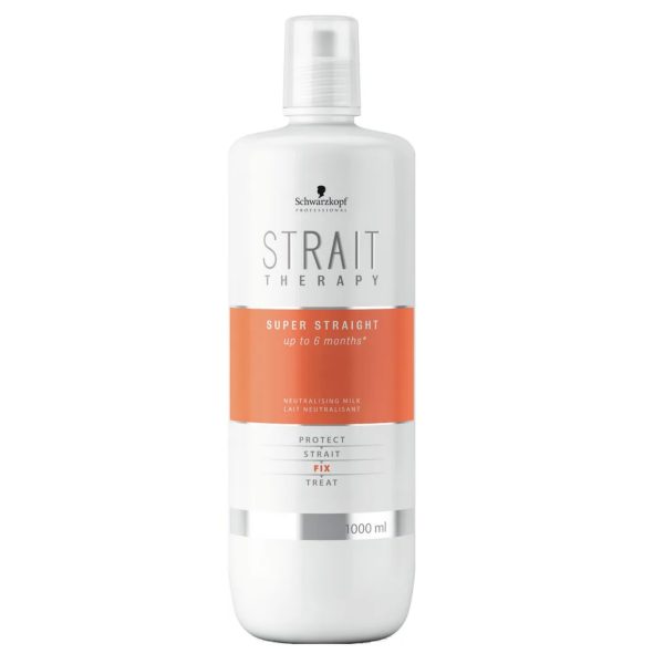 کرم خنثیکننده و تثبیتکنندهی مو شوارتسکف Strait Therapy Super Straight Fix – حجم ۱۰۰۰ میلیلیتر